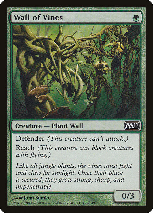 Wall of Vines [Magic 2011] - Evolution TCG