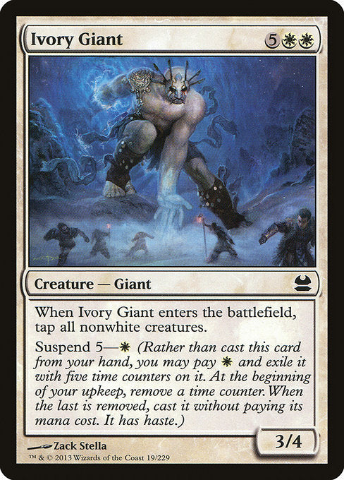 Ivory Giant [Modern Masters] - Evolution TCG