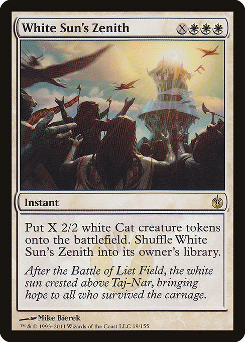 White Sun's Zenith [Mirrodin Besieged] - Evolution TCG