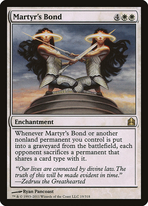 Martyr's Bond [Commander 2011] - Evolution TCG