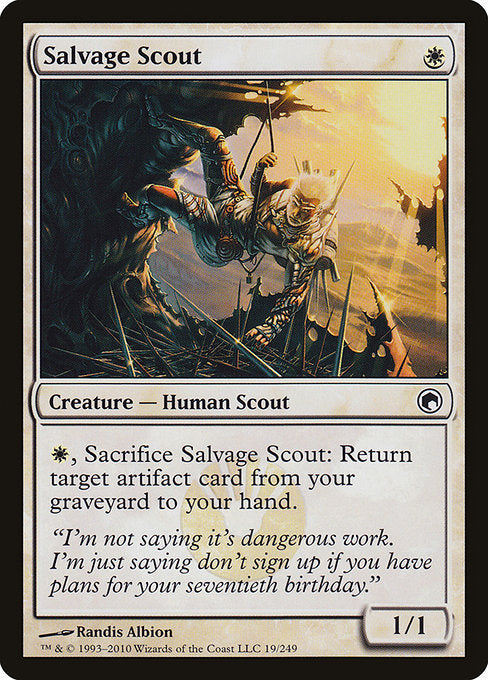 Salvage Scout [Scars of Mirrodin] - Evolution TCG
