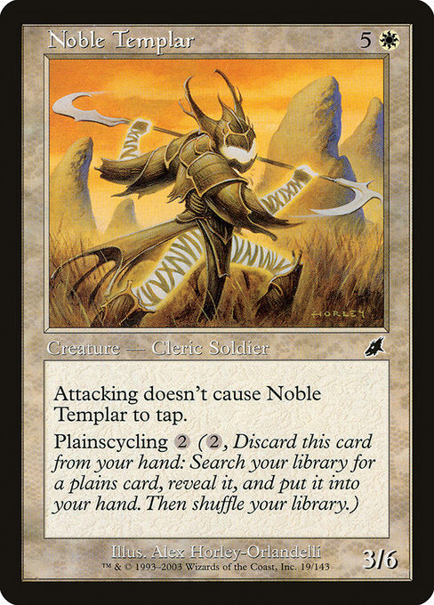 Noble Templar [Scourge] - Evolution TCG