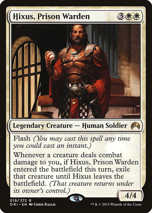 Hixus, Prison Warden [Magic Origins] - Evolution TCG