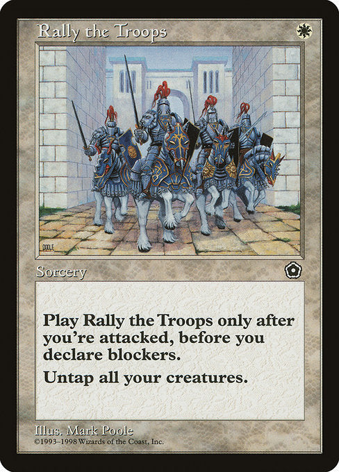 Rally the Troops [Portal Second Age] - Evolution TCG