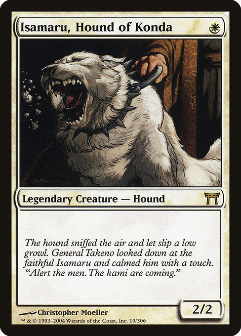 Isamaru, Hound of Konda [Champions of Kamigawa] - Evolution TCG