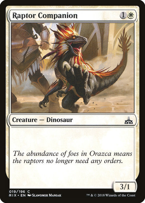 Raptor Companion [Rivals of Ixalan] - Evolution TCG