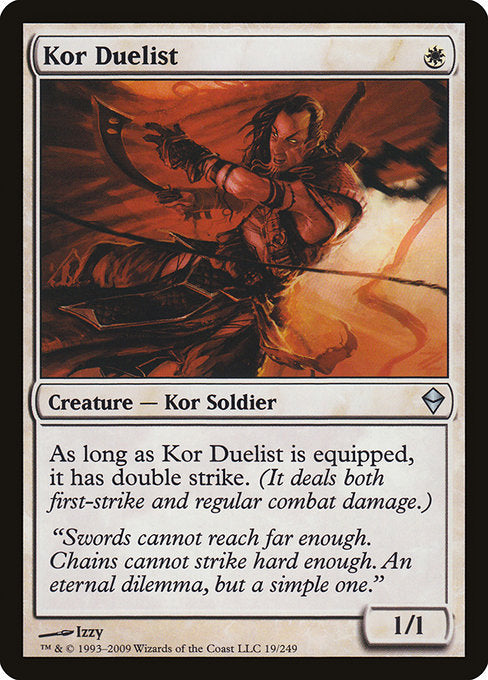 Kor Duelist [Zendikar] - Evolution TCG