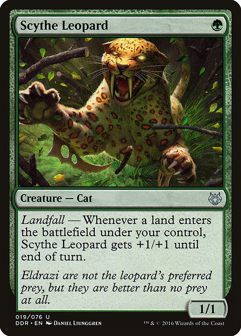 Scythe Leopard [Duel Decks: Nissa vs. Ob Nixilis] - Evolution TCG