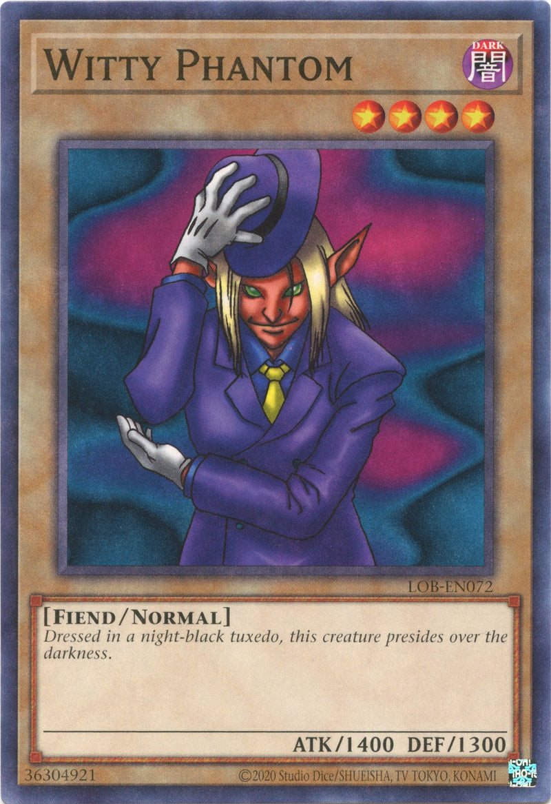 Witty Phantom (25th Anniversary) [LOB-EN072] Common - Evolution TCG