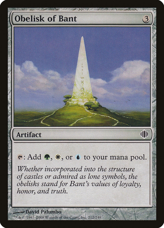 Obelisk of Bant [Shards of Alara] - Evolution TCG