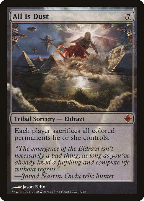All Is Dust [Rise of the Eldrazi] - Evolution TCG
