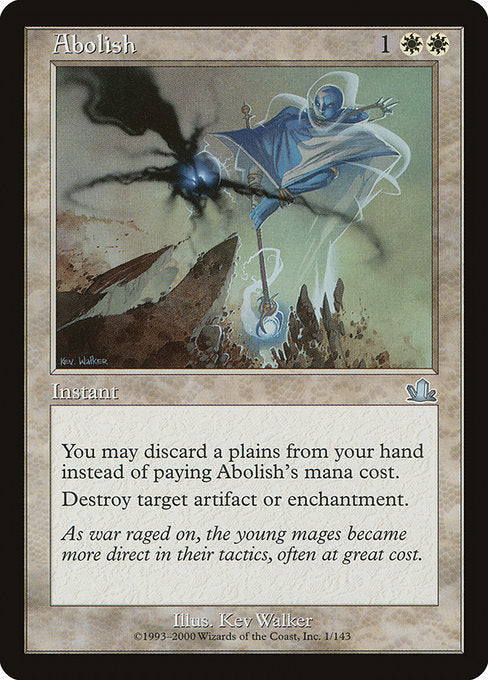 Abolish [Prophecy] - Evolution TCG