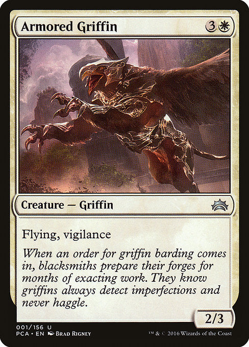 Armored Griffin [Planechase Anthology] - Evolution TCG