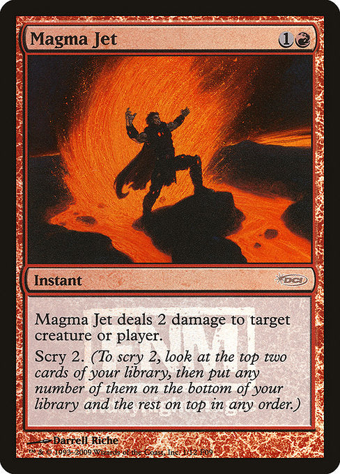 Magma Jet [Friday Night Magic 2009] - Evolution TCG