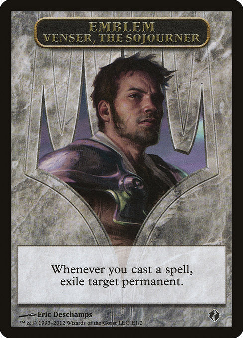 Venser, the Sojourner Emblem [Duel Decks: Venser vs. Koth Tokens] - Evolution TCG