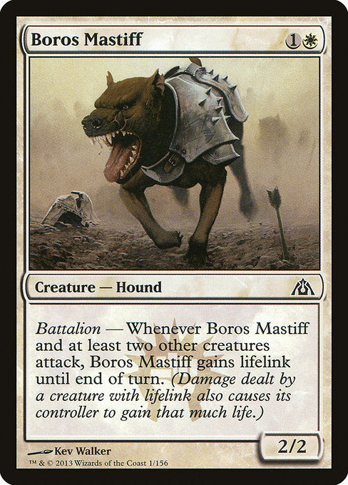 Boros Mastiff [Dragon's Maze] - Evolution TCG
