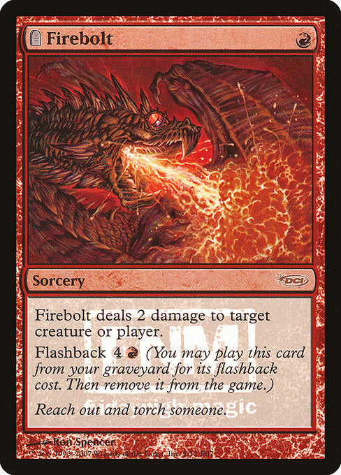 Firebolt [Friday Night Magic 2007] - Evolution TCG