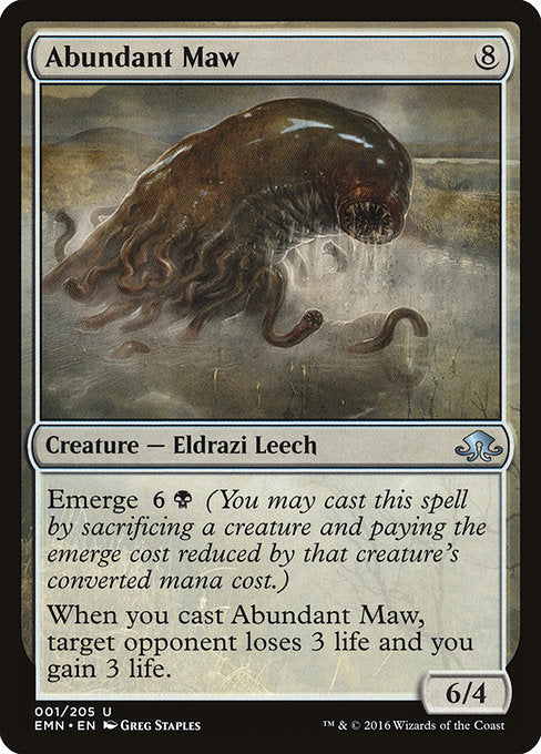 Abundant Maw [Eldritch Moon] - Evolution TCG