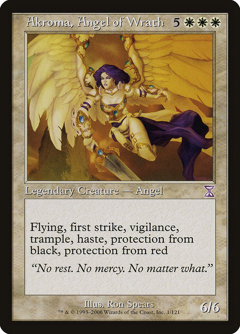 Akroma, Angel of Wrath [Time Spiral Timeshifted] - Evolution TCG