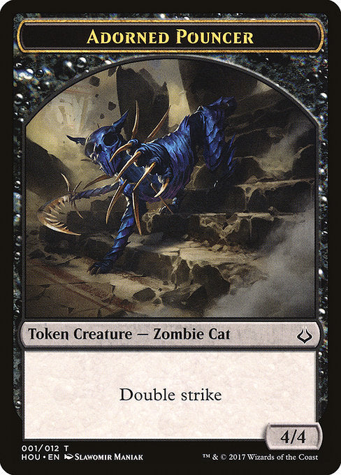 Adorned Pouncer Token [Hour of Devastation Tokens] - Evolution TCG