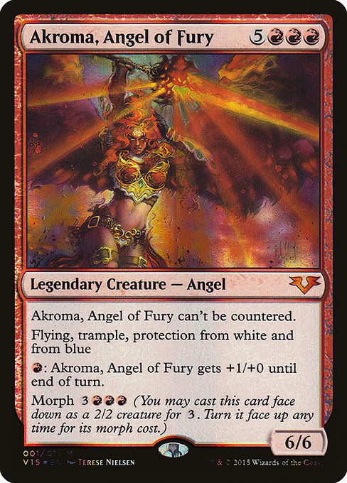 Akroma, Angel of Fury [From the Vault: Angels] - Evolution TCG