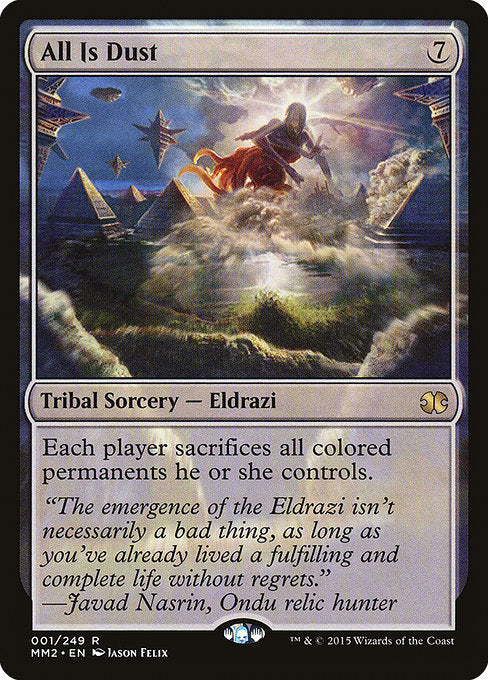 All Is Dust [Modern Masters 2015] - Evolution TCG