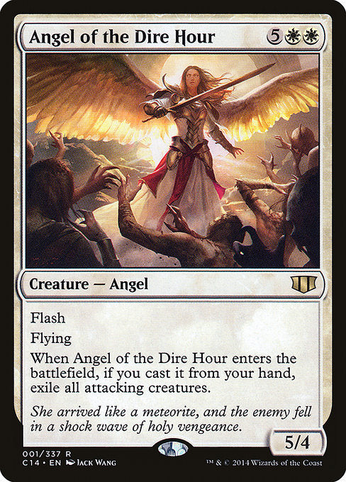 Angel of the Dire Hour [Commander 2014] - Evolution TCG