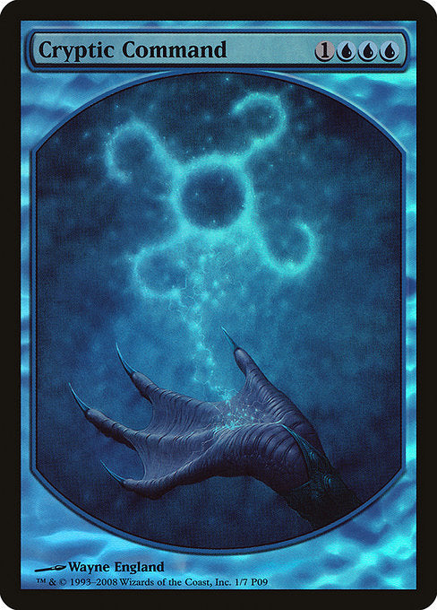 Cryptic Command [Magic Player Rewards 2009] - Evolution TCG