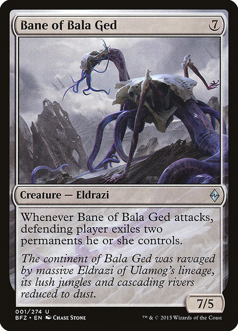 Bane of Bala Ged [Battle for Zendikar] - Evolution TCG