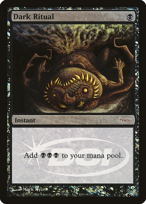 Dark Ritual [Judge Gift Cards 2009] - Evolution TCG