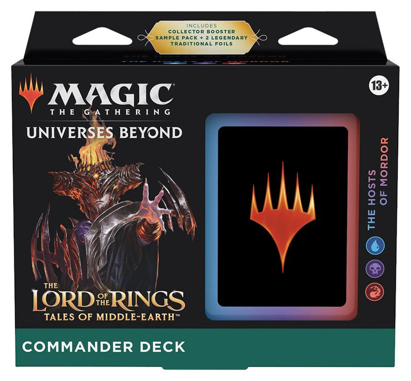 The Lord of the Rings: Tales of Middle-earth - Commander Deck (The Hosts of Mordor) - Evolution TCG