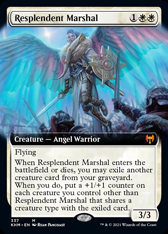 Resplendent Marshal (Extended Art) [Kaldheim] - Evolution TCG