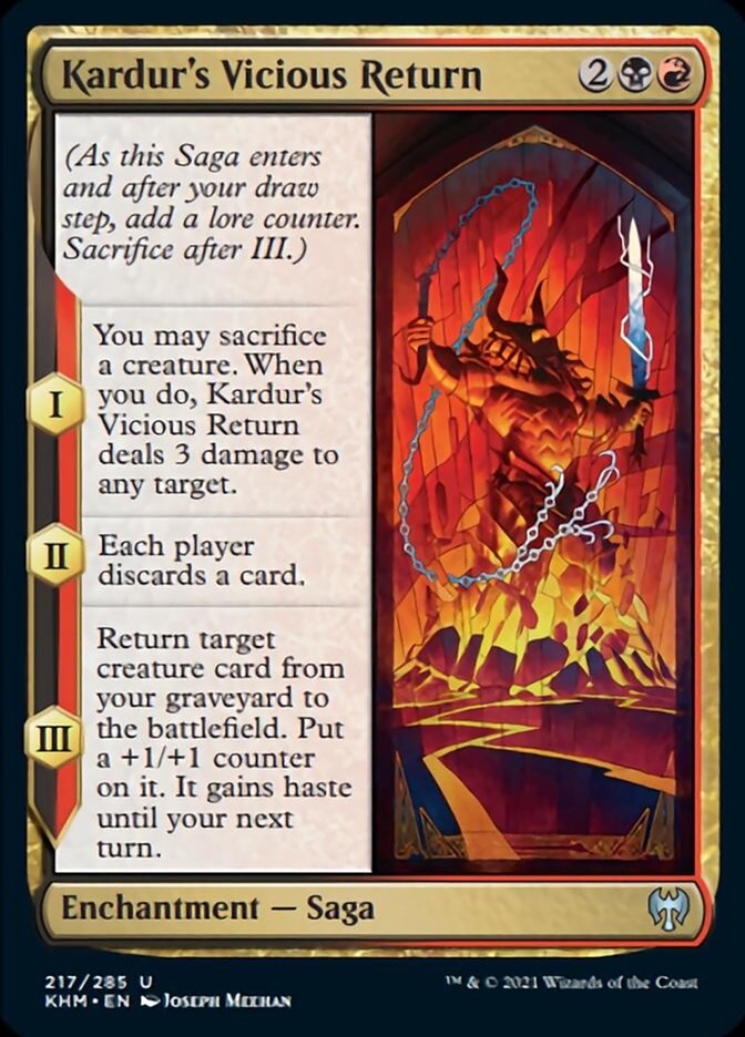 Kardur's Vicious Return [Kaldheim] - Evolution TCG