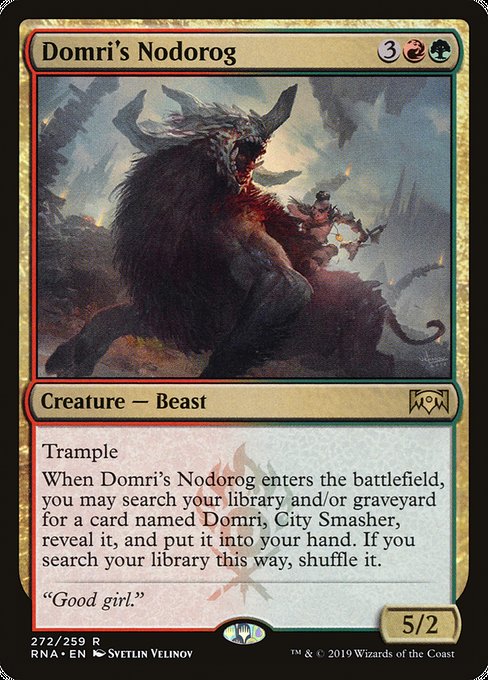 Domri's Nodorog [Ravnica Allegiance] - Evolution TCG