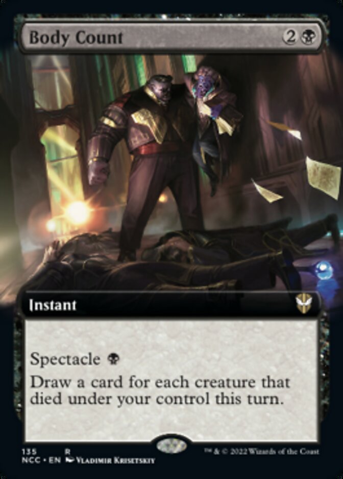 Body Count (Extended Art) [Streets of New Capenna Commander] - Evolution TCG