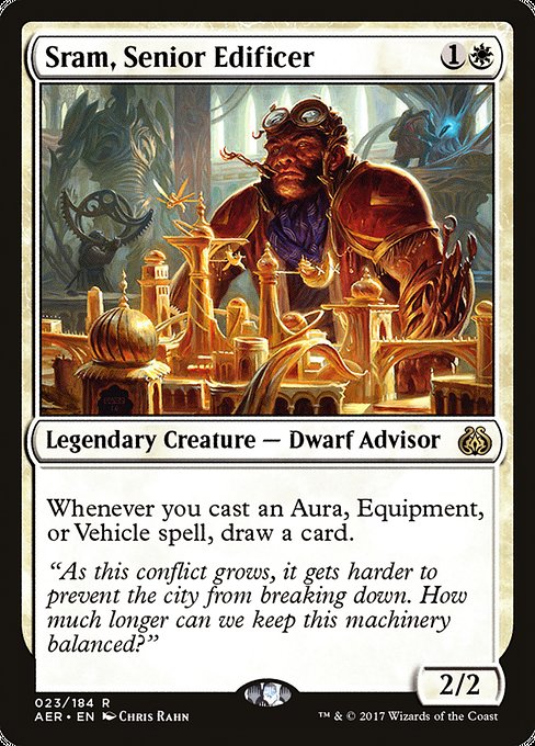 Sram, Senior Edificer [Aether Revolt] - Evolution TCG