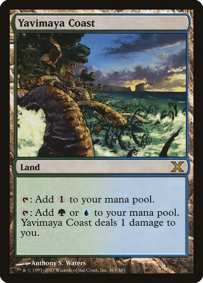 Yavimaya Coast [Tenth Edition] - Evolution TCG