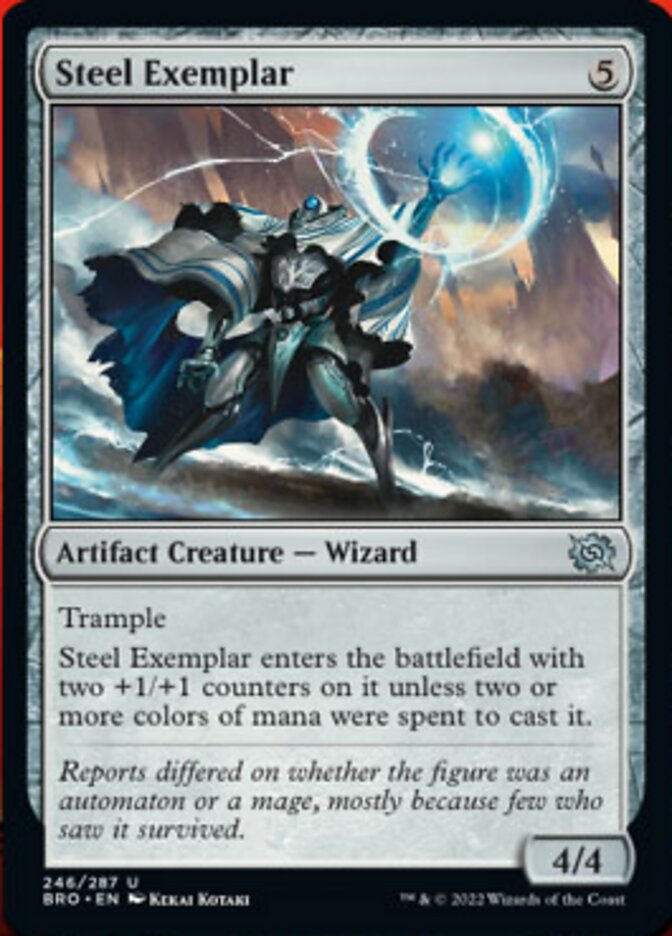 Steel Exemplar [The Brothers' War] - Evolution TCG