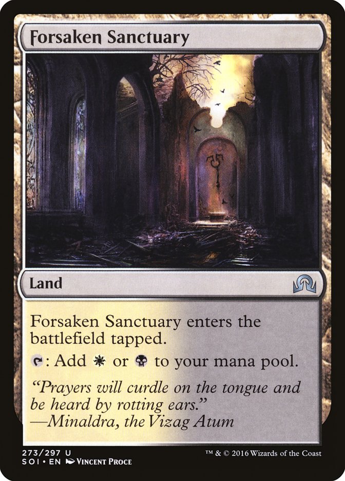Forsaken Sanctuary [Shadows over Innistrad] - Evolution TCG | Evolution TCG