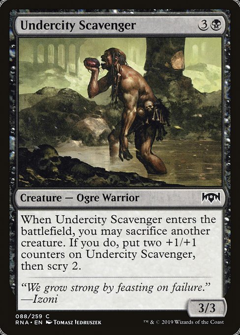 Undercity Scavenger [Ravnica Allegiance] - Evolution TCG