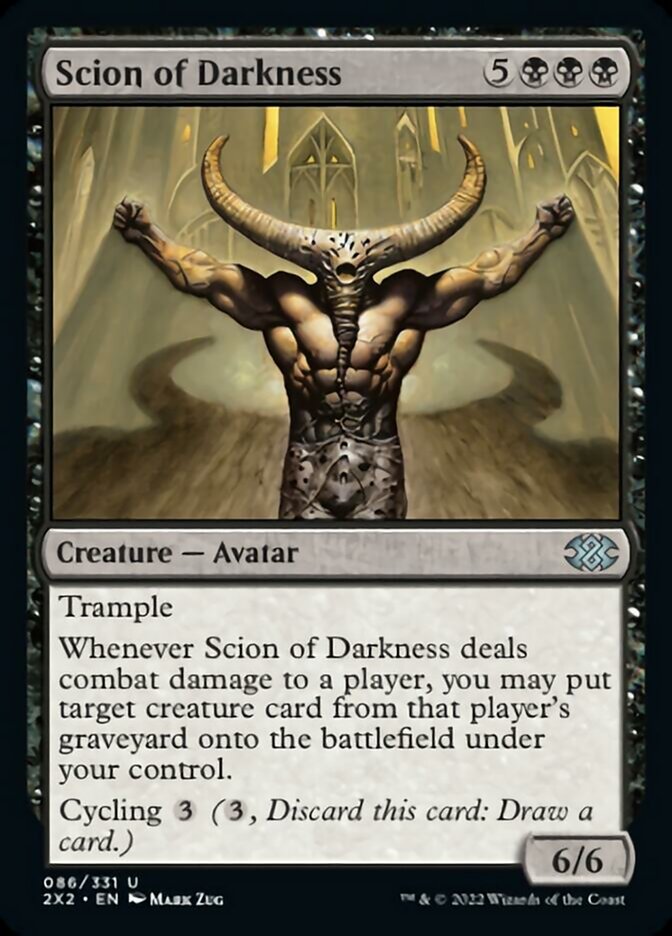 Scion of Darkness [Double Masters 2022] - Evolution TCG