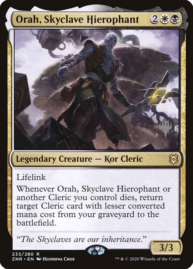 Orah, Skyclave Hierophant (Promo Pack) [Zendikar Rising Promos] - Evolution TCG