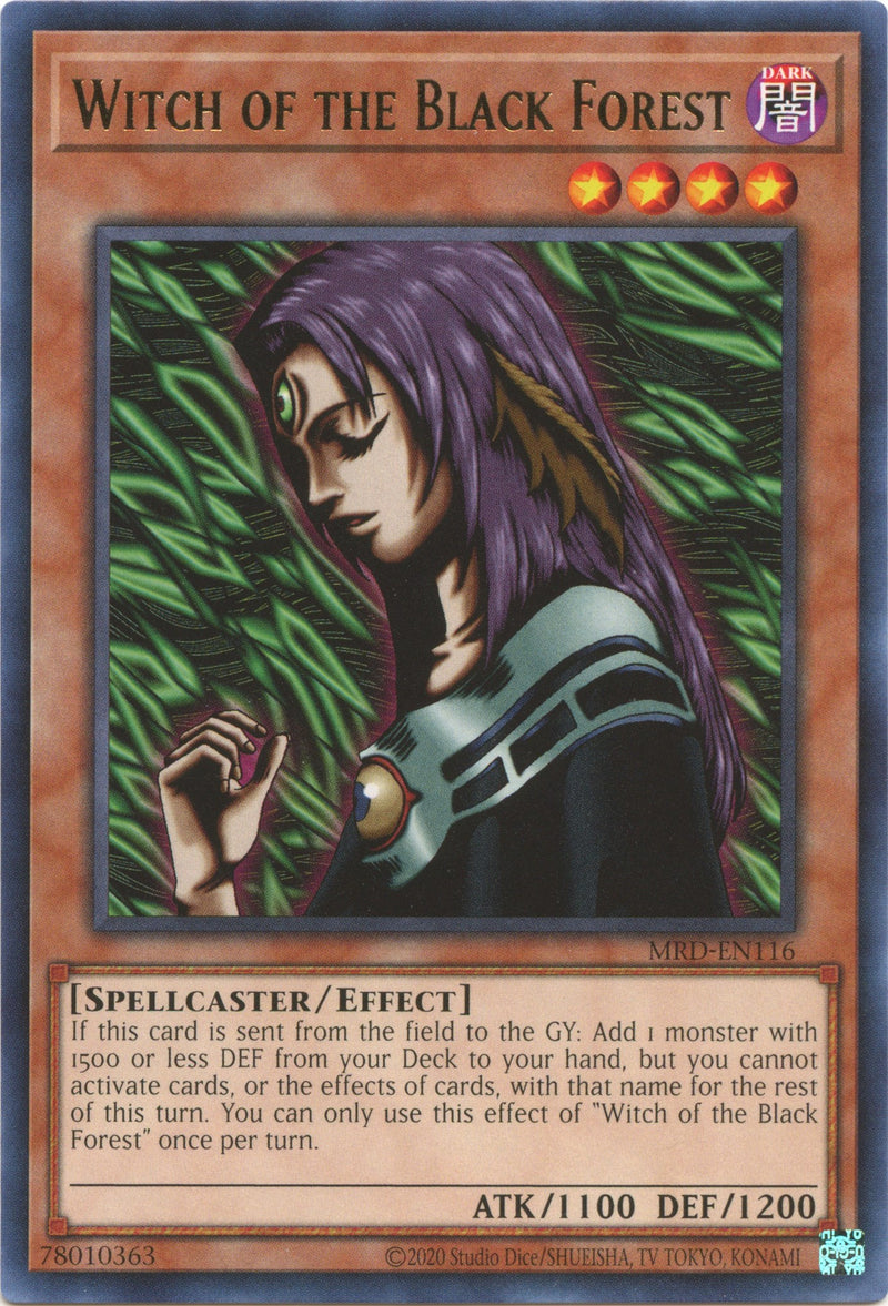 Witch of the Black Forest (25th Anniversary) [MRD-EN116] Rare - Evolution TCG
