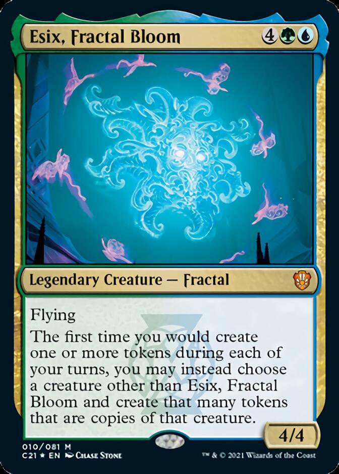 Esix, Fractal Bloom [Commander 2021] - Evolution TCG