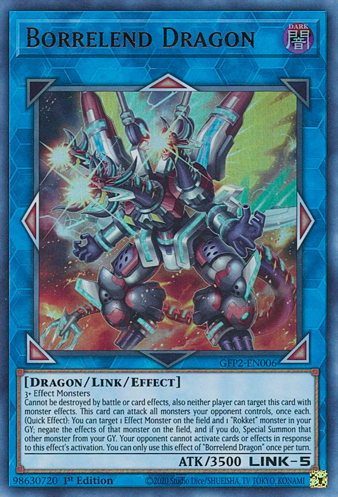 Borrelend Dragon [GFP2-EN006] Ultra Rare - Evolution TCG