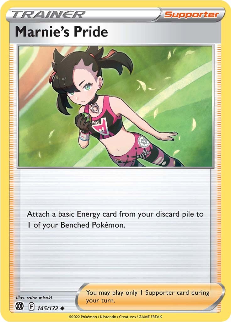 Marnie's Pride (145/172) [Sword & Shield: Brilliant Stars] - Evolution TCG