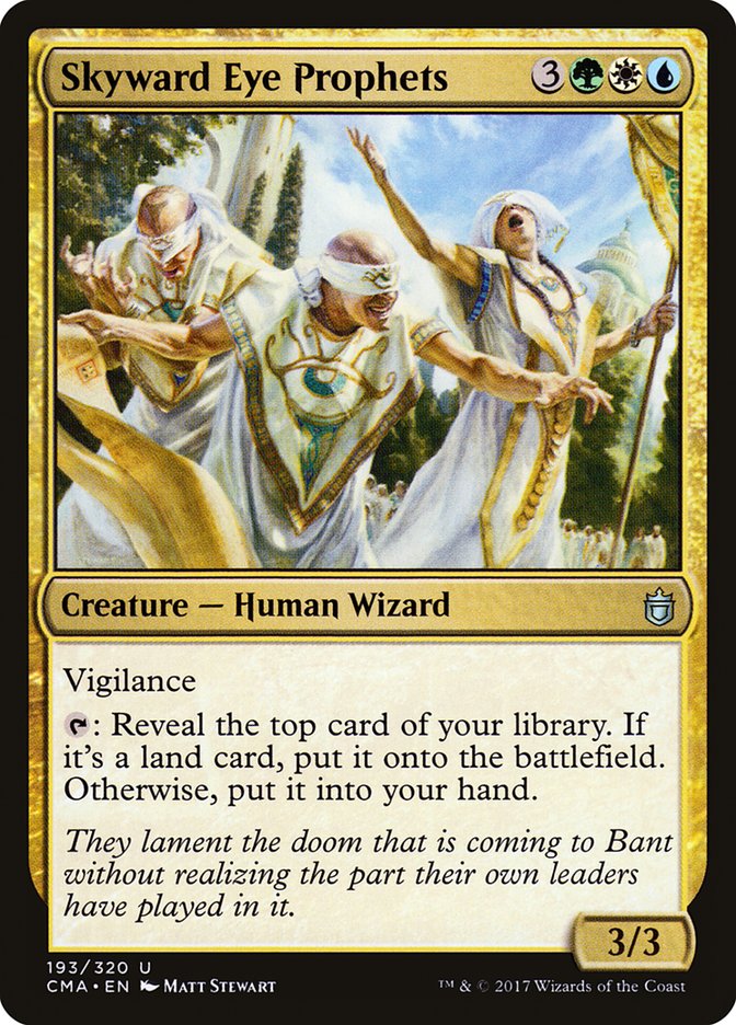 Skyward Eye Prophets [Commander Anthology] - Evolution TCG | Evolution TCG