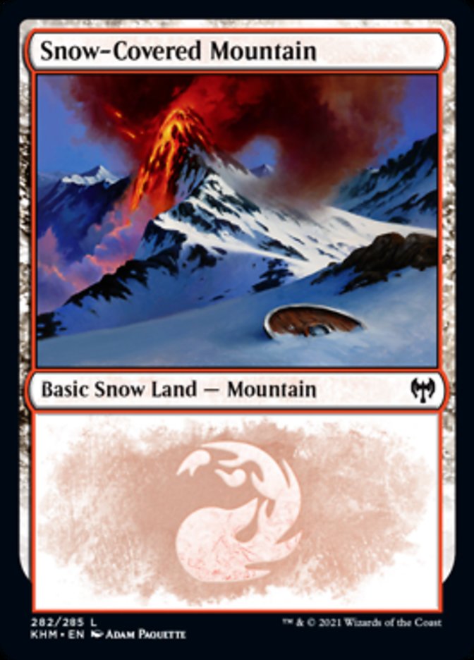 Snow-Covered Mountain (282) [Kaldheim] - Evolution TCG