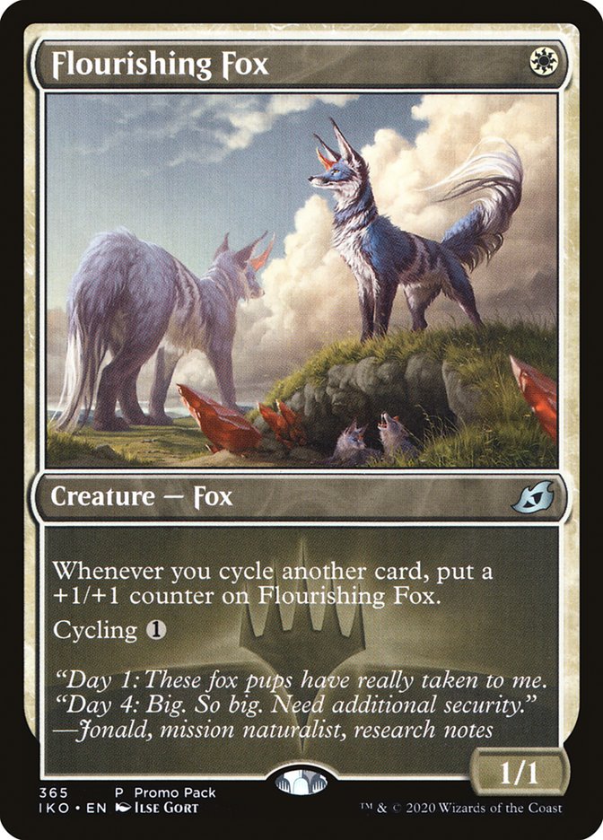 Flourishing Fox (Promo Pack) [Ikoria: Lair of Behemoths Promos] - Evolution TCG