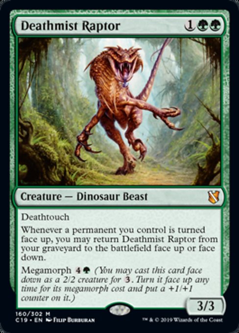 Deathmist Raptor [Commander 2019] - Evolution TCG